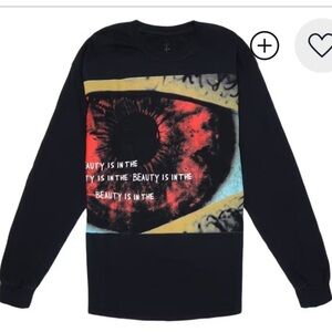Travis Scott Eye Long Sleeve Astroworld FW19 Tee Shirt medium